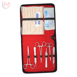 Kit d'instruments de suture chirurgicale, kit d'exercices pour étudiants en médecine, équipement expérimental, manuel OEM - Product Image 2