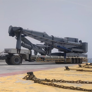 Cinta transportadora de acero inoxidable ajustable para descarga de cemento de alta resistencia Nam Son, nueva, diseñada para succión continua y estable. - Product Image 1