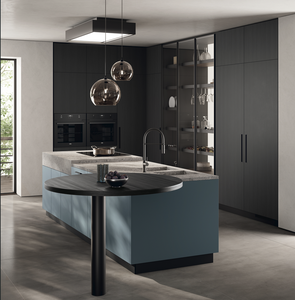 Ensemble complet de meubles de cuisine en MDF sur mesure JY Project, RTA, vente en gros, usine du Vietnam - Product Image 1