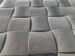 Azulejos de Pared 3D Modernos de Cemento Sólido Antideslizantes de 12mm/20mm para Baño, Villa, Centro Comercial, Supermercado y Apartamento - Product Image 2