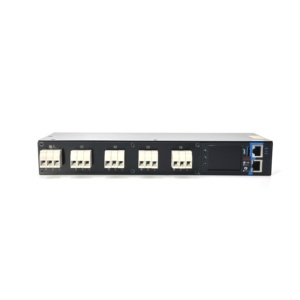 Icpdu P + thông minh PDU 1U 4 cổng 10 amps Telnet mqtt SSH SNMP 485-tcp rtu Đơn vị phân phối điện điều khiển từ xa - Product Image 1