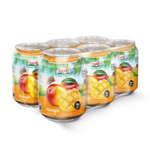 Échantillon Gratuit Jus de Mangue avec Pulpe de Mangue 250ml en Canette NAWON Alimentation et Boissons au Vietnam Faible MOQ Fournisseur de Fruits Tropicaux Direct Usine - Product Image 2