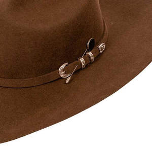 Sombreros Vaqueros Occidentales de Cuero Genuino Personalizados al por Mayor para Hombre, Estilo Moderno para Uso Diario - Product Image 6