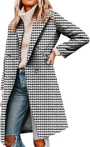 Wholesale Customized <b>Wool</b> Overcoat Plus Size Long Winter Trench <b>Coat</b> for Women Slim Trench Overcoats <b>With</b> <b>Belt</b> Breathable - Product Image 2