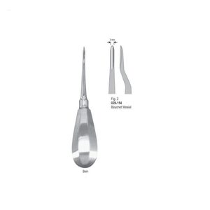 เครื่องมือถอนรากฟันแบบผ่าตัด รุ่น Bein Fig.2 |   เครื่องมือถอนฟันสแตนเลส |   ได้รับการรับรองมาตรฐาน CE - Product Image 1