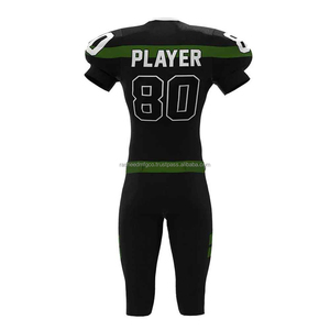 เสื้อฟุตบอลอเมริกันดีไซน์ทันสมัย แบบยูนิเซ็กซ์ ปรับแต่งได้ ไซส์ใหญ่ แขนสั้น ระบายอากาศได้ดี สวมใส่สบาย เหมาะสำหรับทีม - Product Image 2