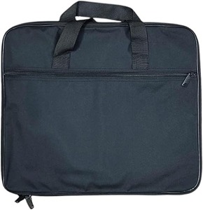 Tablier de maître d'atelier brodé à la machine or/argent avec étui de transport - Modèle Provincial |   Sacs francs-maçons - Product Image 2