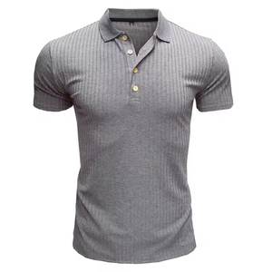 Vêtements de sport pour hommes, polos personnalisés unis, uniformes pour hommes, 100% polyester, grandes tailles, t-shirts de golf, t-shirts de sport avec poche - Product Image 5