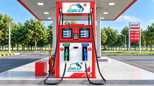 Gurukurpa GKDMPD Four Nozzle Petrol Diesel Fuel <b>Dispenser</b> Pump Digital Dispensing 6kW 220V/380V Floor/Pedestal Mount Filling - Product Image 3