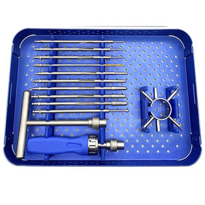 WORLD PRECISION SURGICAL Ensemble d'instruments chirurgicaux orthopédiques en acier inoxydable pour la réparation manuelle du ménisque du genou par arthroscopie CE - Product Image 2