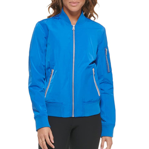 Fashionable <b>Womens</b> Bomber <b>Jacket</b> <b>Zip</b> <b>Up</b> Lightweight Outerwear for Casual Daily Wear and Modern Street Style - Product Image 6