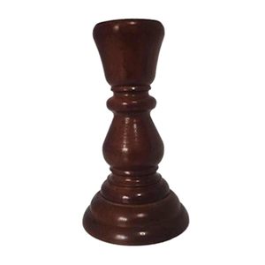 Handcrafted Wooden Candle Holder Decorative Pillar Candle Stand <b>Rustic</b> Home Decor <b>Table</b> Centerpiece - Product Image 6