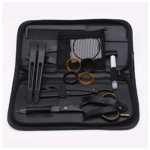 Kit de Peluquería Profesional al por Mayor con Peine y Pinza, Cuchilla de Color Negro de la Mejor Calidad, Kit de Peluquería - Product Image 4