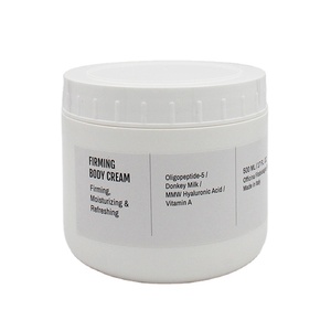 Crema corpo rassodante elastica con etichetta bianca di alta qualità Made in Italy Made in Milan 500 ml per uso alimentare in vendita - Product Image 1