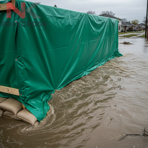 Tissu respirant pour protection contre les inondations, feuille tissée en PE pour protection contre les inondations, pour utilisation d'urgence, pour utilisation en cas de catastrophe, à l'exportation - Product Image 2