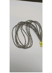 Perles de diamant brut couleur argent naturel, non taillées, taille 3mm à 4mm, pépites de cristal brutes, pierres précieuses en vrac pour la fabrication de bijoux - Product Image 5