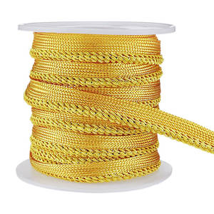 Trenzas y Cordones de Hilo de Oro Hechos a Medida, los Más Vendidos, Bajo MOQ - Product Image 1