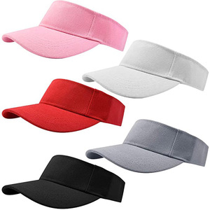 Visières de sport personnalisées colorées et respirantes à large bord, protection UV, sangles réglables pour le baseball, le tennis, le cyclisme et les voyages - Product Image 2