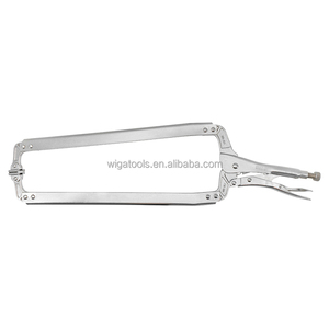 24WSP Swivel-Jaw Locking Pliers CR-MO Heavy Duty Welding <b>Clamping</b> Industrial Assembly - Product Image 1