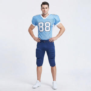 Camiseta de Fútbol Americano Sublimada, Cuello en V, Sin Mangas, Nombre del Equipo Personalizado, Unisex, Transpirable, para Todas las Temporadas - Product Image 1