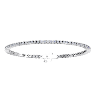 Pulsera de Plata 925 con Diamantes de Laboratorio para Mujer, Certificación IGI, RJC, ODM, OEM, Fabricante de Joyería Fina Ética, Venta al por Mayor BR1272-BR70005 - Product Image 1
