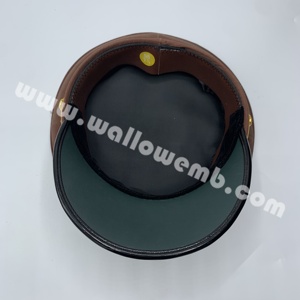 Casquette brodée de qualité supérieure pour uniformes de service, unisexe, personnalisable, casquette d'agent d'immigration de Gambie - Product Image 4