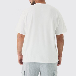 T-shirt pour homme à manches courtes, col rond, 100% coton, respirant, séchage rapide, écologique, 220g, fabriqué par des professionnels pakistanais. - Product Image 2