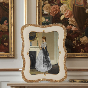 5x7 Vintage Picture <b>Frame</b> Antique Style Old-Fashioned Floral Photo <b>Frame</b> <b>Wall</b> and Tabletop Victorian Art <b>Frame</b> Made of Resin - Product Image 6