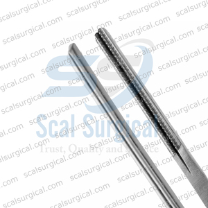 Pinzas para Tejido Vascular DeBakey, Estilo Bayoneta, Instrumento Quirúrgico Atraumático, Pinzas Cardiovasculares de Acero Inoxidable - Product Image 4