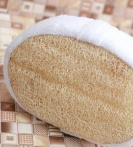 BEST SELLER Éponge de bain en loofah 100% naturelle |   Gommage corporel écologique et durable en vrac - Product Image 2