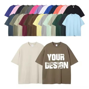 เสื้อยืดแฟชั่นใหม่แบบเรียบๆ สำหรับผู้ชาย เสื้อยืดโอเวอร์ไซส์แบบย้อมสีเอซิด ผ้าฝ้าย 100% เสื้อยืดย้อมสีเอซิดสำหรับฤดูร้อนสำหรับผู้ชาย - Product Image 5