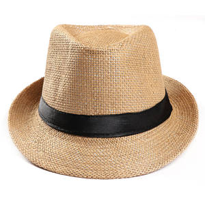 Unisex <b>Sun</b> <b>Hat</b> <b>Women</b> Men Fashion Summer Casual Trendy Beach <b>Sun</b> Straw <b>Hats</b> Jazz Band <b>Hat</b> Cowboy Gangster Cap - Product Image 5
