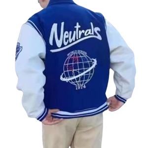 Nueva Chaqueta Universitaria Casual de Invierno para Hombre, Unisex, con Botones, Resistente al Viento, Impermeable, Transpirable, de Secado Rápido, Servicio OEM, Colores Personalizados - Product Image 2