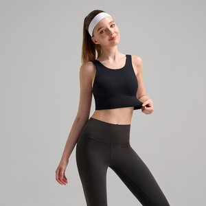 Conjunto de Yoga para Mujer, Último Modelo, Transpirable, Tallas Grandes, Diseño a Cuadros, 2 Piezas, Spandex/Poliéster, Ecológico, Secado Rápido, Venta Directa de Fábrica - Product Image 1