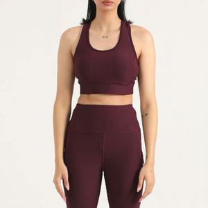Ensemble 2 pièces de vêtements de sport pour femmes : Leggings de yoga taille haute et soutien-gorge de sport, idéal pour la gym et le fitness - Product Image 3