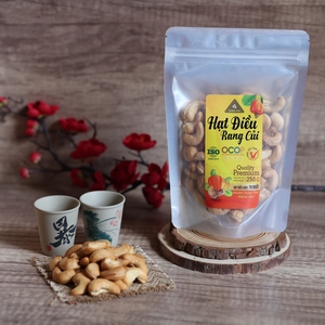 Prix de Gros Spécial Noix de Cajou Bio Torréfiées Décortiquées Premium Grade W180 du Vietnam 250g Emballage Transparent à Fermeture Éclair – Le Meilleur - Product Image 3