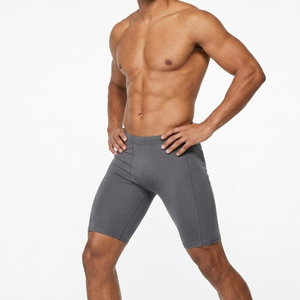 Shorts de sport pour hommes, bas de compression, haute élasticité, couche de base performante, respirants, pour la course et l'entraînement - Product Image 4