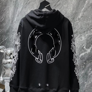 Sweat à capuche oversize imprimé King Mcgreen Star Jesus Christian Cross en polaire pour l'hiver, style Y2K Gothic Punk Harajuku Street - Product Image 6