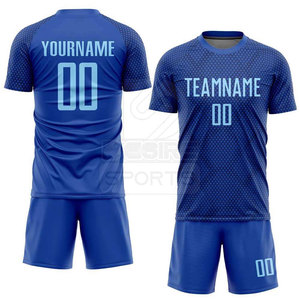 Uniforme de Fútbol Masculino de Alta Calidad, Ropa de Equipo con Colores y Logotipo Personalizados, Duradero, 100% Poliéster, Ecológico y Transpirable para Deportes - Product Image 3