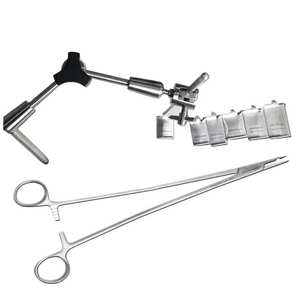 Ensemble de rétracteurs de valve mitrale en acier de qualité supérieure, instruments chirurgicaux cardiovasculaires portatifs et réglables pour la chirurgie cardiaque ouverte en milieu hospitalier - Product Image 5