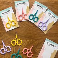 Ciseaux de couture et de broderie portables miniatures de 2,5 pouces en acier inoxydable, coupe-fil pour travaux d'aiguille, quilting, artisanat, bricolage