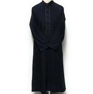 Túnicas Elegantes Personalizadas para Hombre, Tallas Grandes, Ropa Islámica Tradicional, Túnicas Musulmanas Transpirables de Manga Larga, Túnicas Estilo Árabe Saudí - Product Image 1