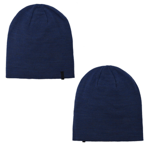 Wholesale Vertical Striped Winter Hat Custom Black Brand Patch Grey <b>Scale</b> Gradient Knitted Beanie Blank Skullies for Embroidery - Product Image 1