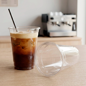 Gobelets jetables transparents en PP Quang Quan 12, 16, 24 oz avec couvercle de 95 mm de diamètre pour boissons chaudes/froides, thé au lait, café, fête - Product Image 2