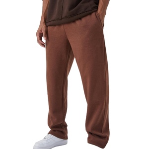 Pantalones Deportivos de Algodón para Hombre, Peso Medio, Proveedor OEM, Se Aceptan Pedidos al por Mayor, Transpirables, Cómodos, Cálidos para Invierno, Corte Recto - Product Image 1