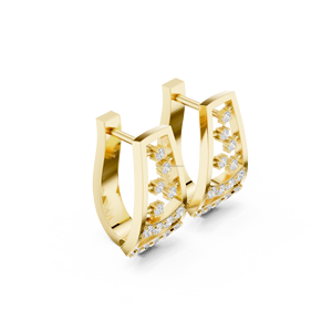 Ryega Jewels 14k Double Layer <b>Pearl</b> Rhinestone Drop <b>Earrings</b> - Product Image 3