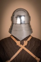Casco Medieval de Acero con Visera de Caballero, Armadura Gótica para Cosplay de Guerra, Armadura Renacentista Personalizada Moderna