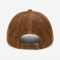 Gorra de Béisbol Personalizada OEM ODM de Pana, Estilo Dad Hat, Marrón, Unisex, Ajustable, Informal, para Deportes al Aire Libre, Viajes, Cuatro Estaciones, para Adultos