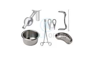 Instruments chirurgicaux de dilatation et curettage pour chirurgie de base, set D&C par KAHLU ORTHOPEDIC - Product Image 1