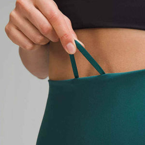 Best Price Custom Design Slim Fit Women's High-Waisted <b>Ankle</b>-<b>Length</b> Anti-Bacterial Breathable Spandex/Nylon Pockets <b>Leggings</b> - Product Image 6